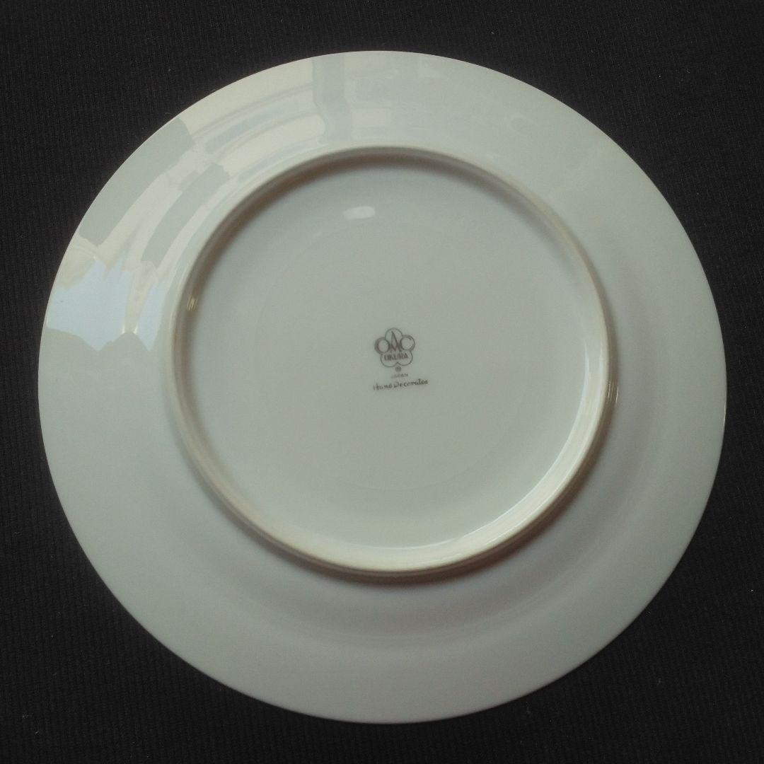 大倉陶園　金縁　皿　6枚　手描き　オークラチャイナ　OKURA　ハンドペイント