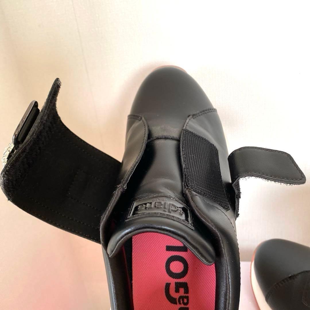 ＋dianaGOLF Diana ゴルフシューズ　黒　23.5 美品