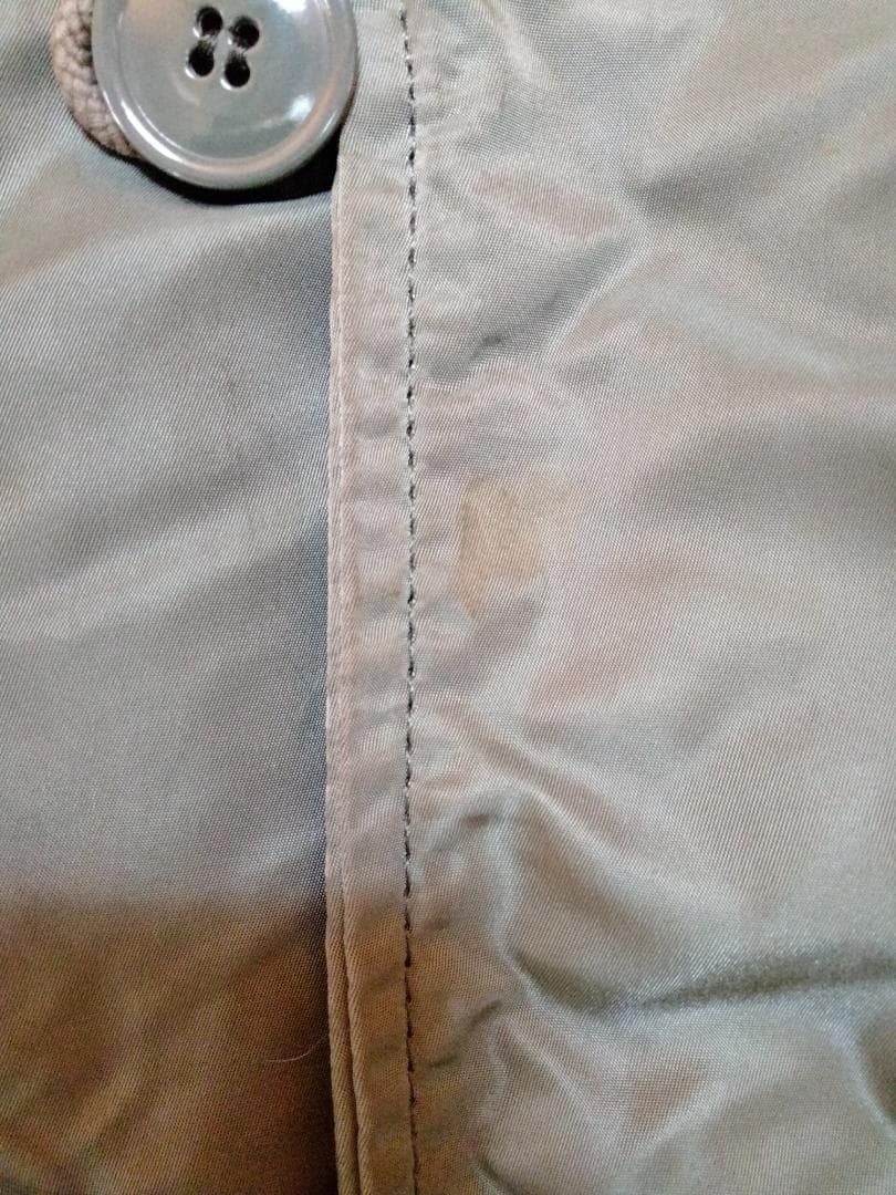 ビンテージ80年代アルファ軍物空軍N-2BナイロンフライトJKT緑IDEAL L