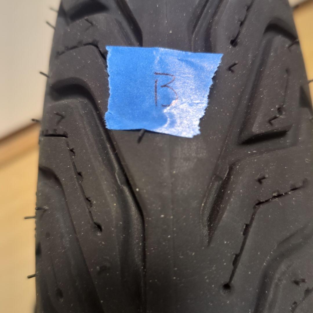 ミシュラン　中古バイクタイヤ2本　90/90-14M/C52SREINF