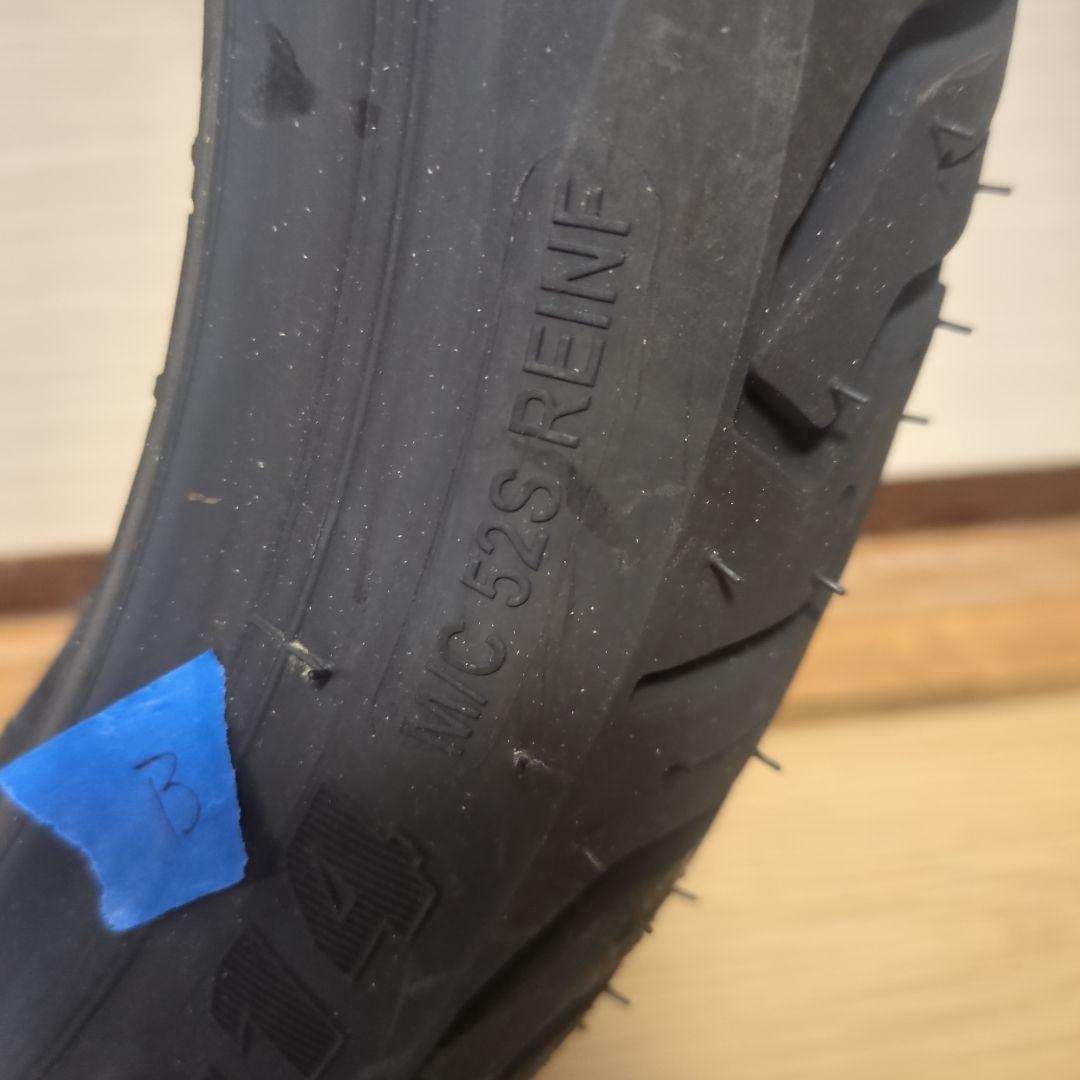 ミシュラン　中古バイクタイヤ2本　90/90-14M/C52SREINF