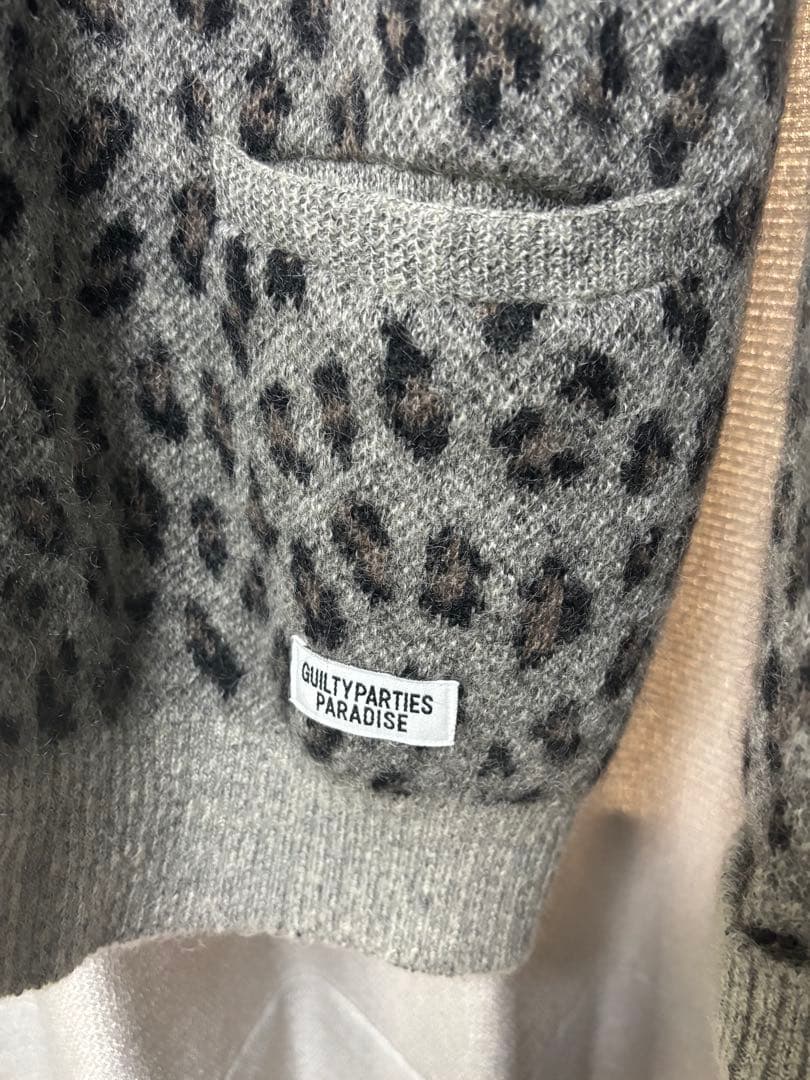 トップス WACKO MARIA 24fw MOHAIR CARDIGAN L