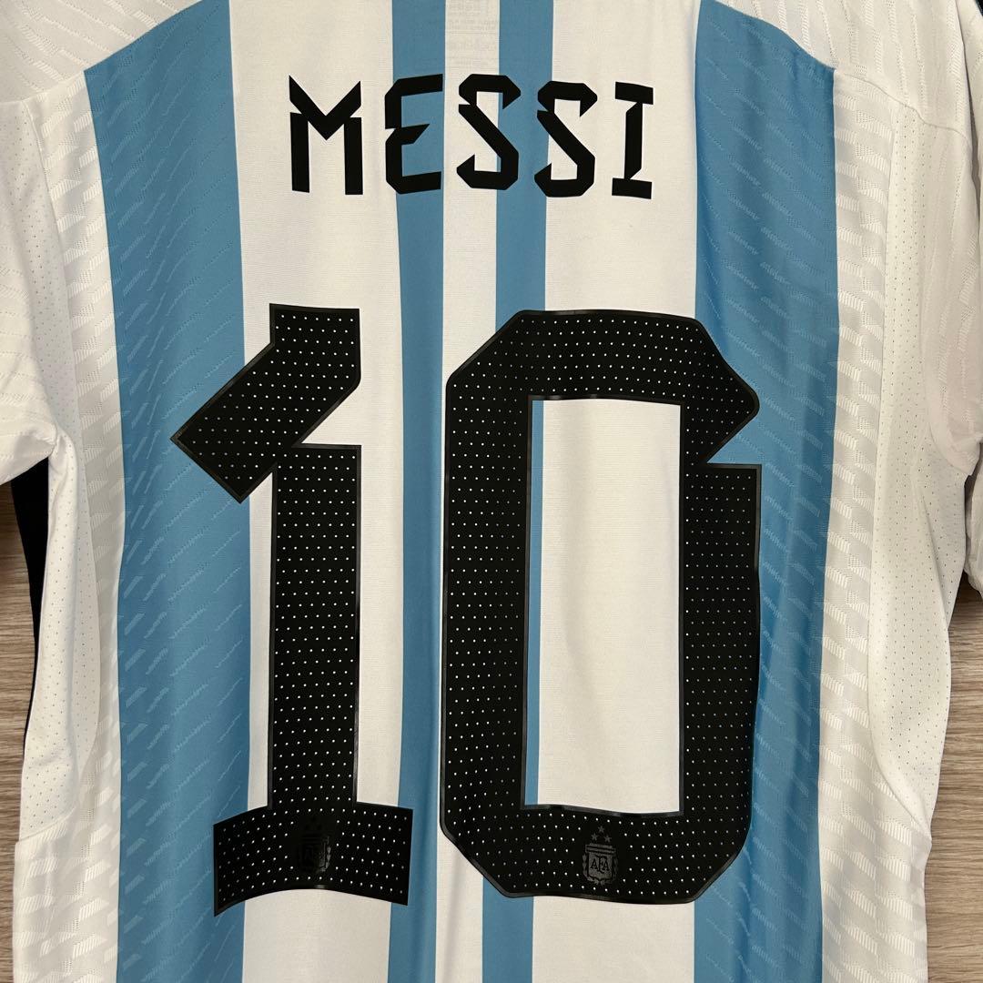 【正規品】 23-24 アルゼンチン代表　オーセンティック　ユニフォーム　メッシ