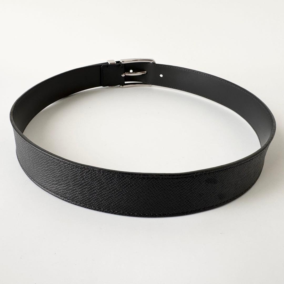 【美品】ルイヴィトン ベルト サンチュール　ポンヌフ LV タイガ　ブラック