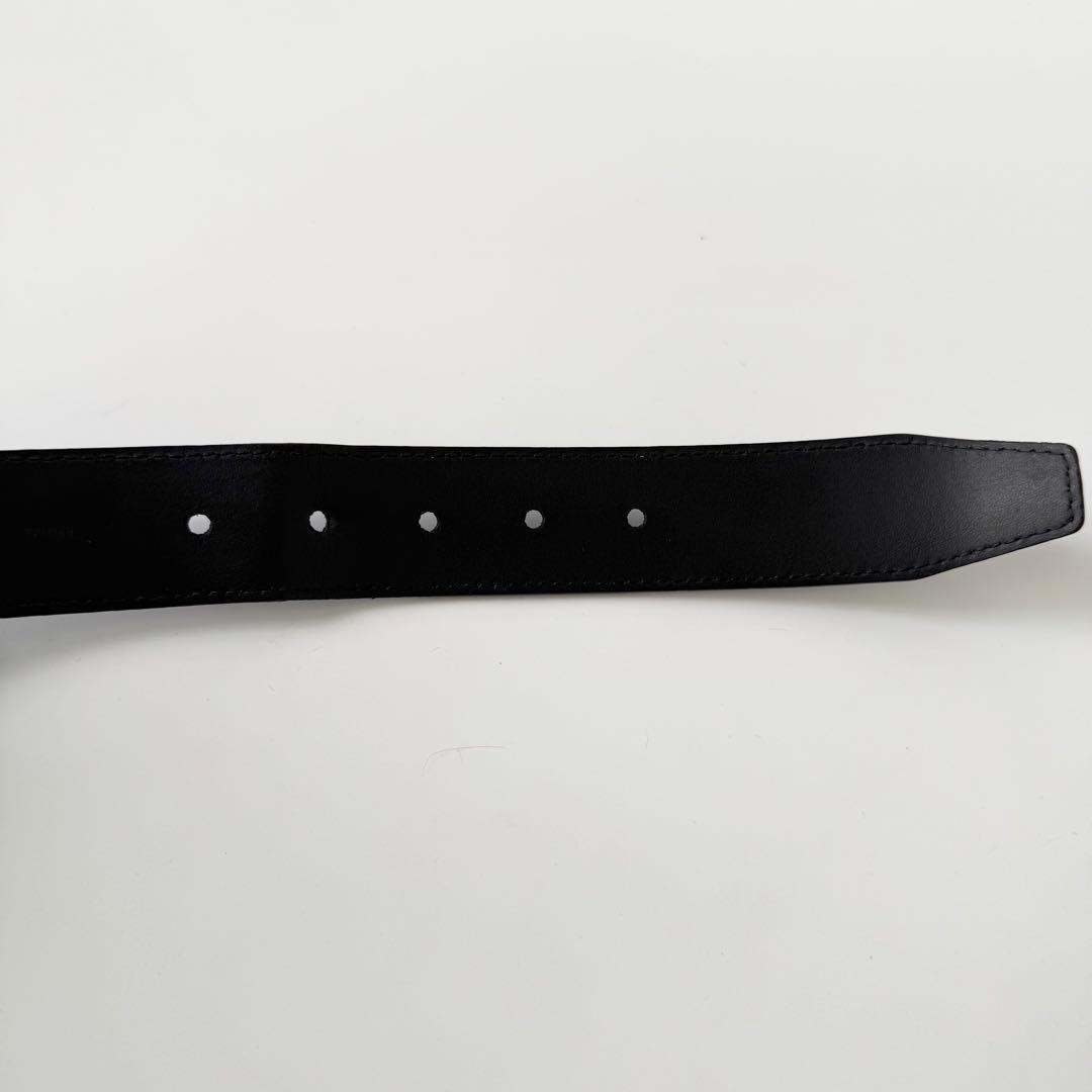 【美品】ルイヴィトン ベルト サンチュール　ポンヌフ LV タイガ　ブラック