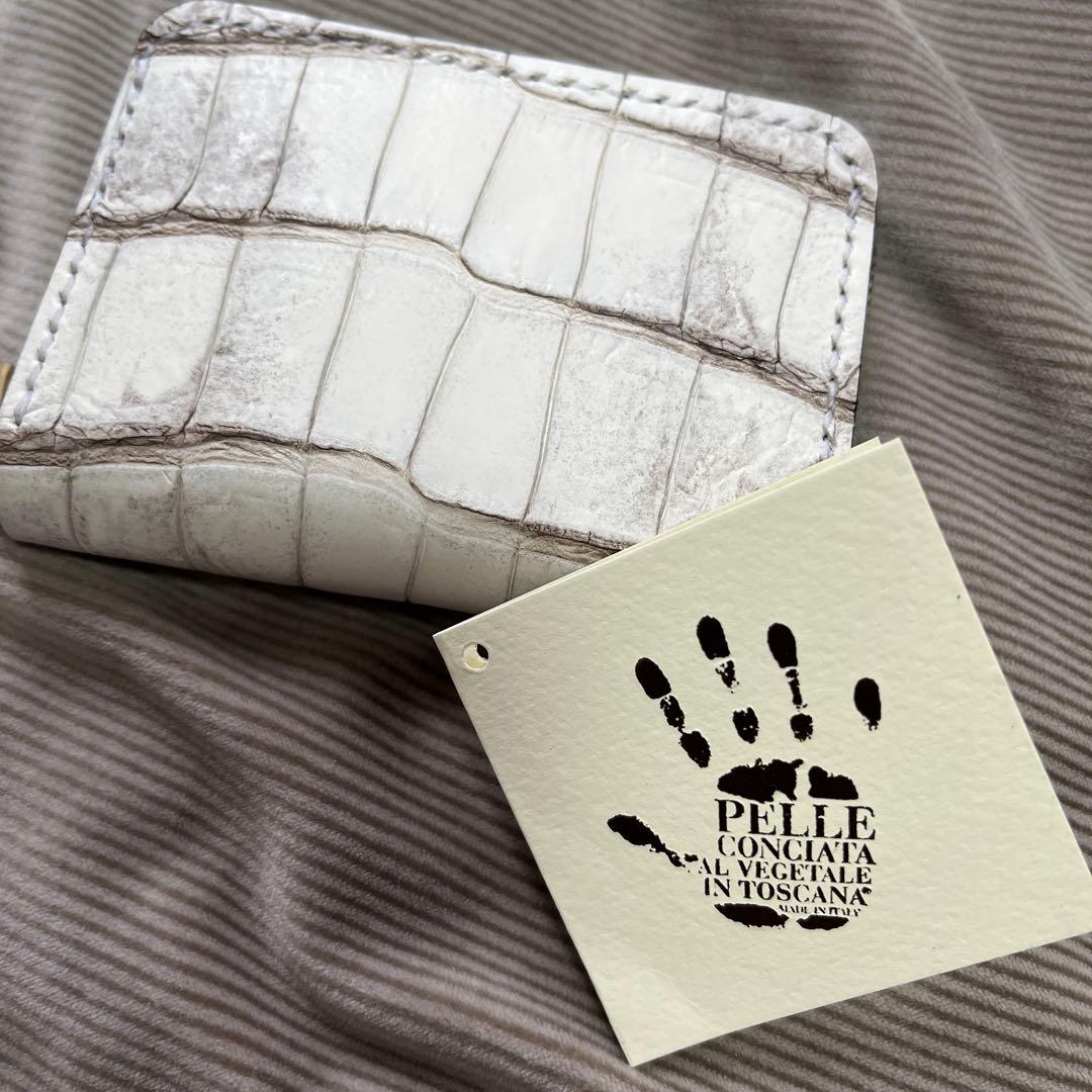 激ヤバ！新年特別！新品　ヒマラヤクロコダイル　ポロサス　ケース　手縫い