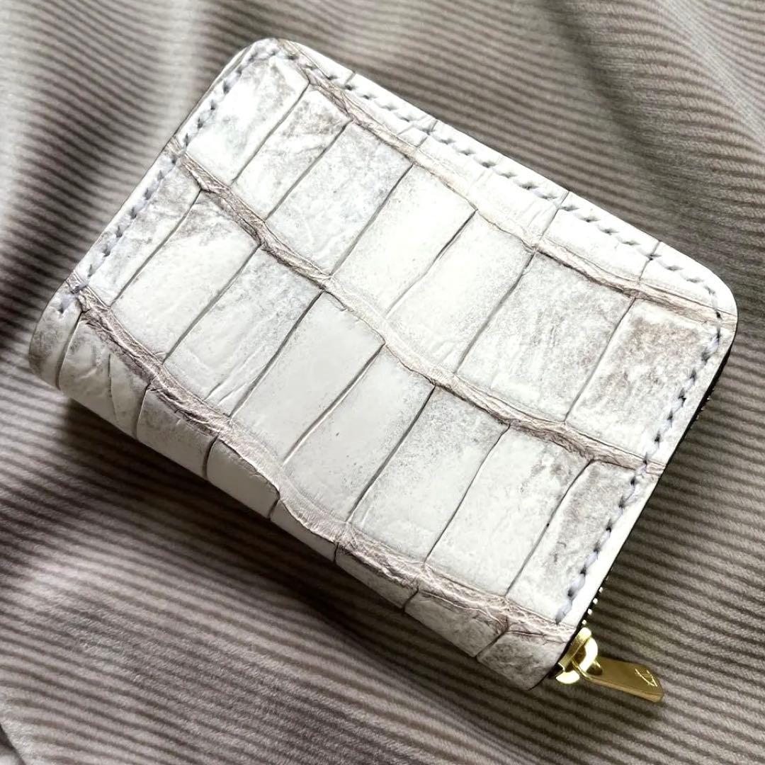 激ヤバ！新年特別！新品　ヒマラヤクロコダイル　ポロサス　ケース　手縫い