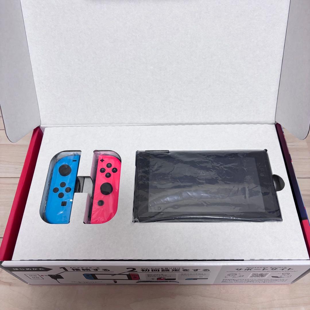 【未使用に近い】バッテリー強化版　Nintendo Switch スイッチ　本体