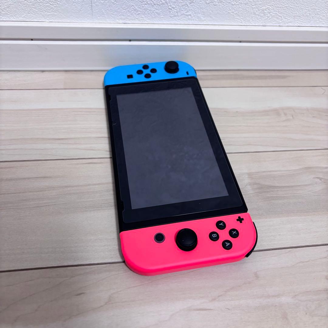 【未使用に近い】バッテリー強化版　Nintendo Switch スイッチ　本体