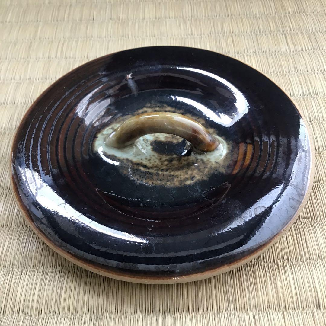 茶道具　水指　簞瓢水指　翠峯作　共箱　S689MS