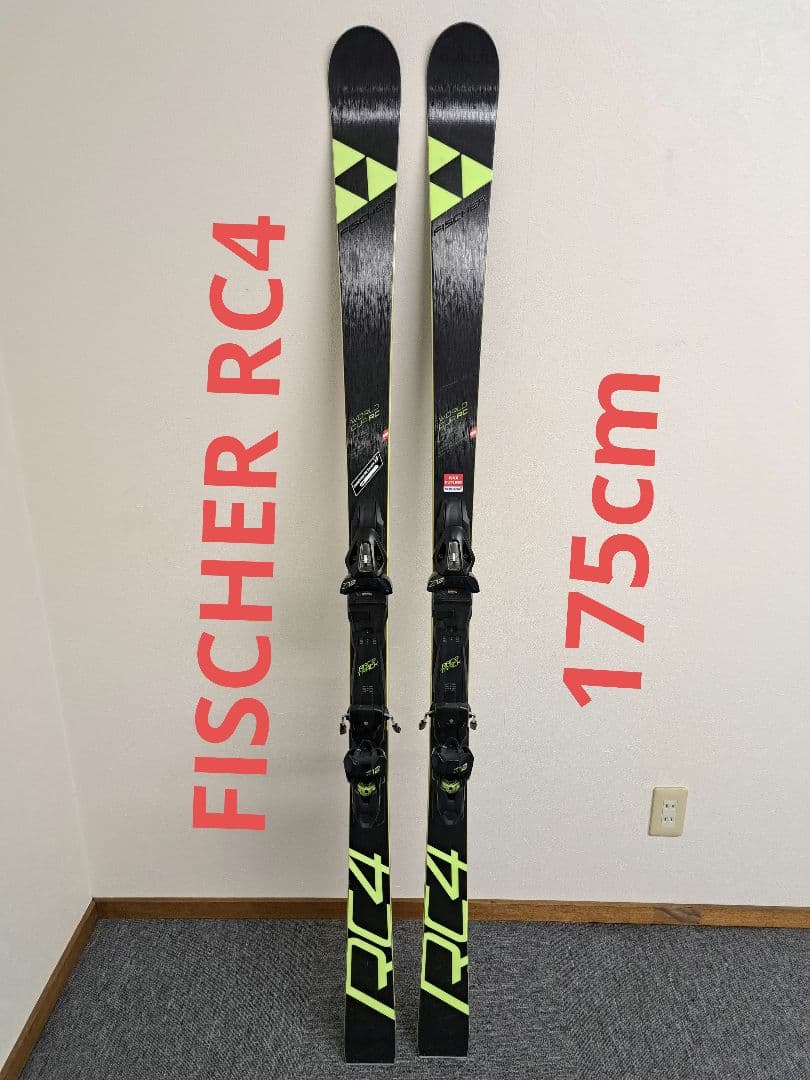 FISCHER　RC4 W.C RC　175㎝