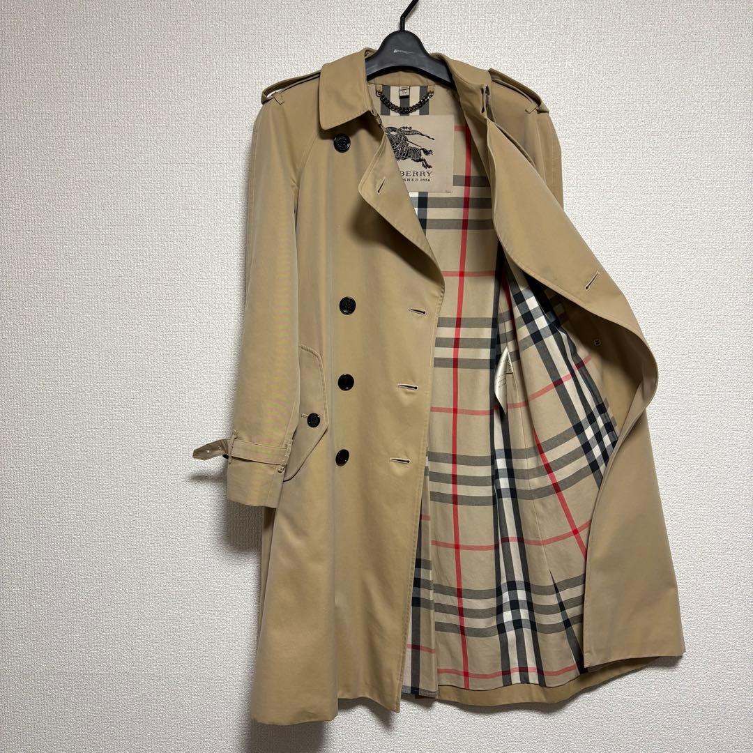 d*3様 BURBERRY バーバリー トレンチコート 英国製 ノバチェックボタ