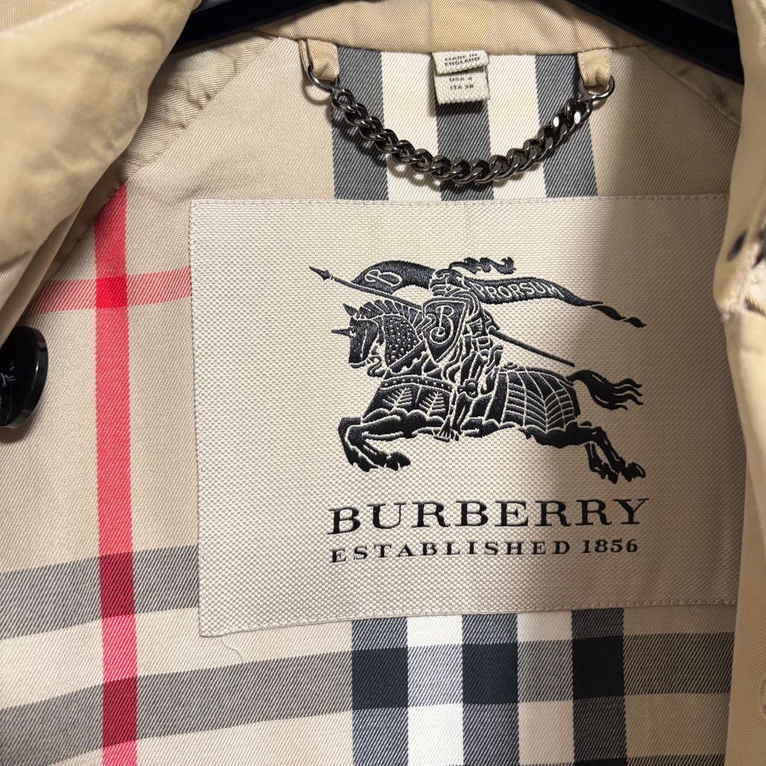 d*3様 BURBERRY バーバリー トレンチコート 英国製 ノバチェックボタ