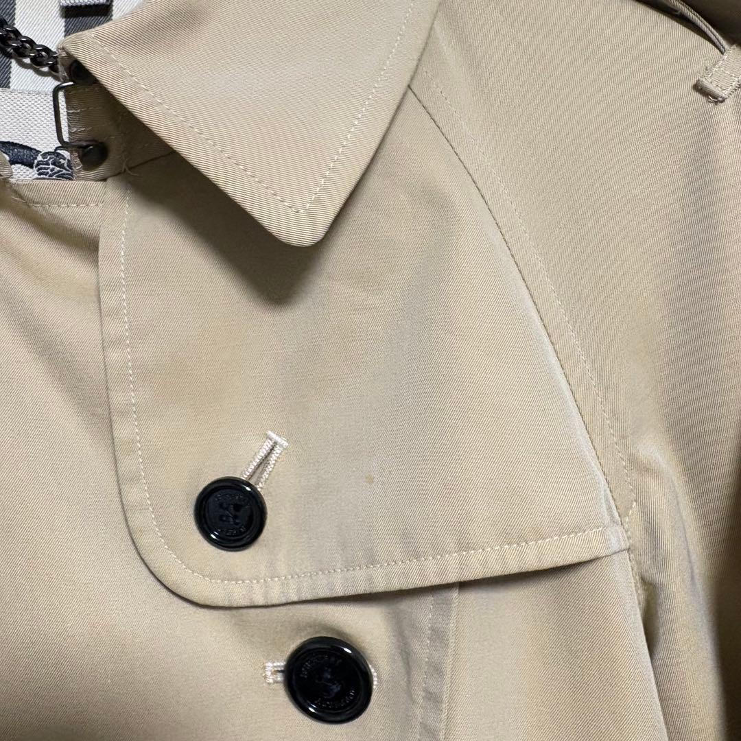 d*3様 BURBERRY バーバリー トレンチコート 英国製 ノバチェックボタ