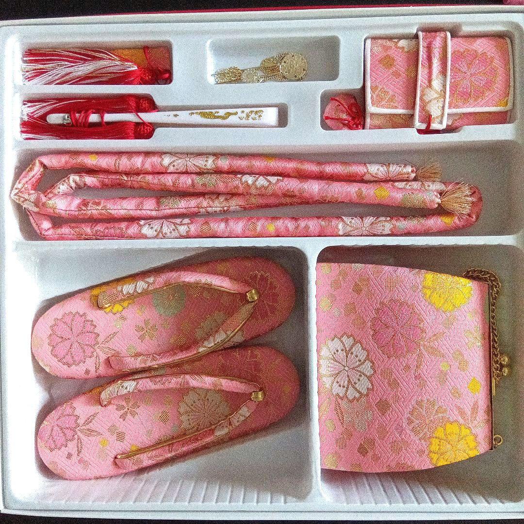 七五三　７歳　着物　フルセット