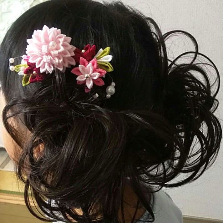 七五三　７歳　着物　フルセット