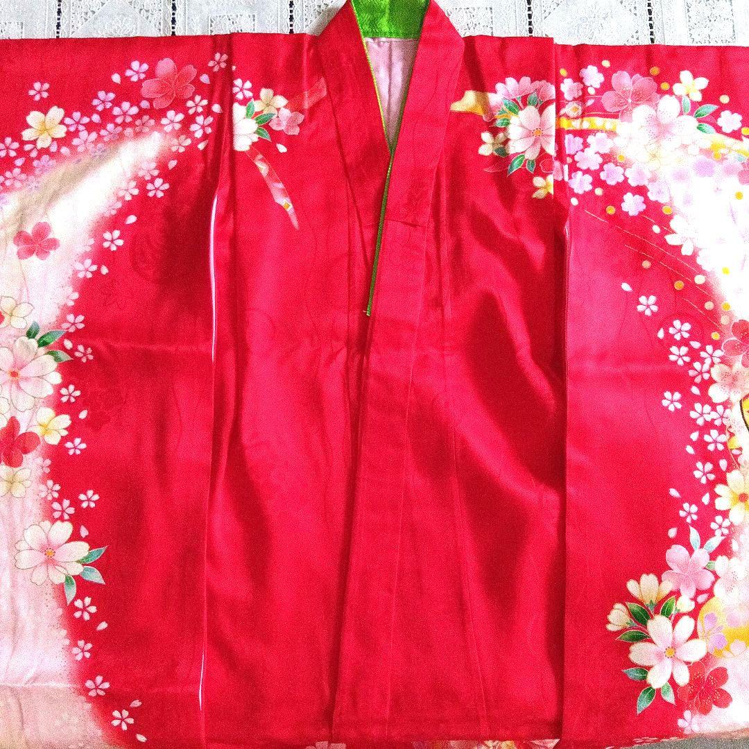 七五三　７歳　着物　フルセット