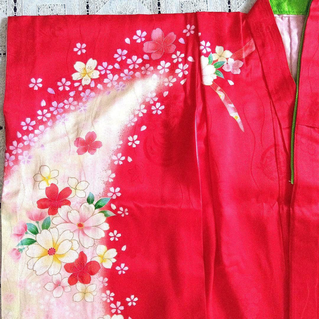 七五三　７歳　着物　フルセット