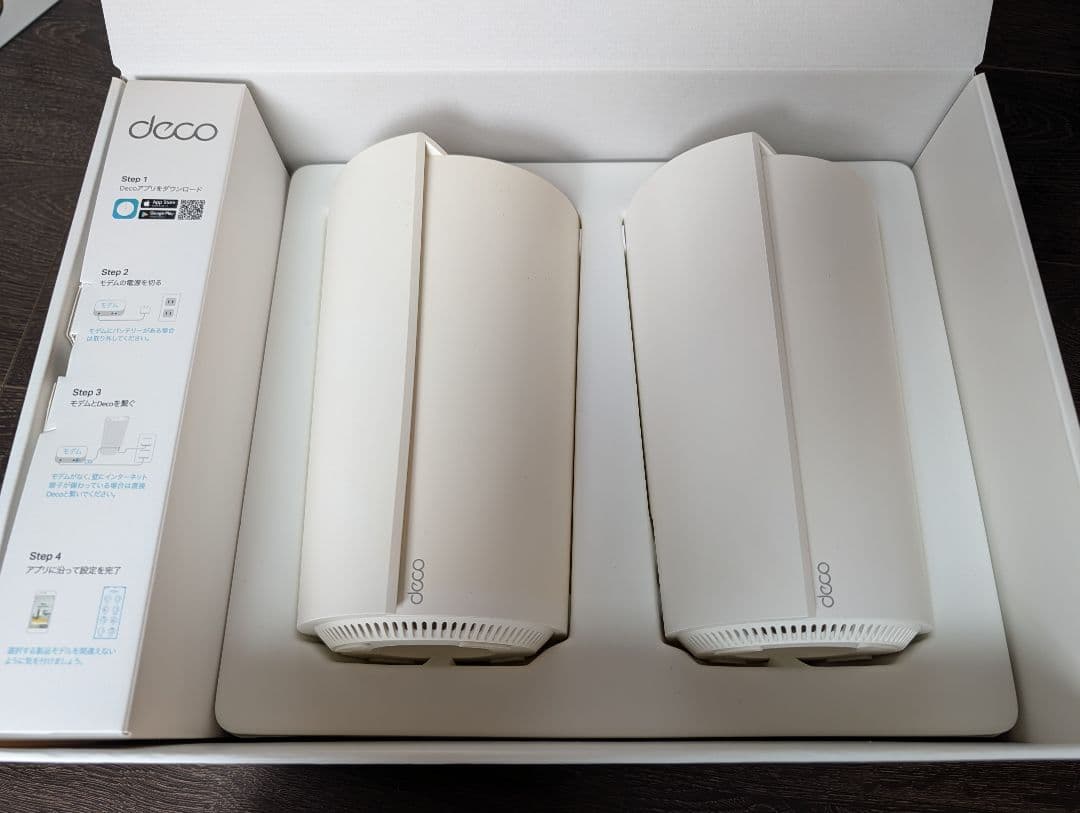 メッシュWi-Fi6 TP-Link Deco X90 2コ入り