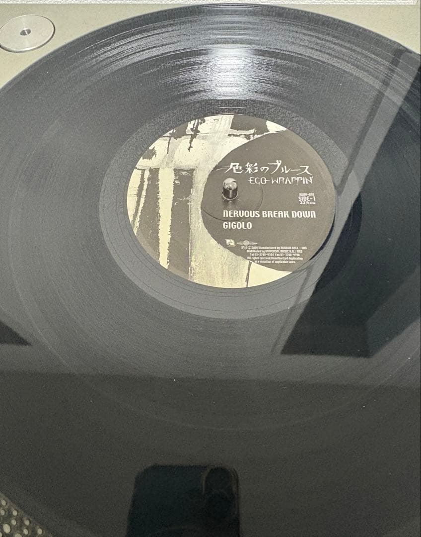 EGO-WRAPPIN' 色彩のブルース 12インチレコード