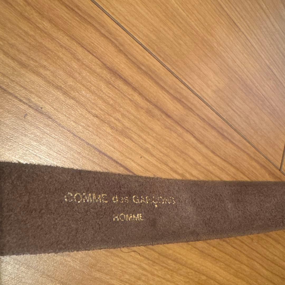 COMME des GARCONS ブラウンレザーベルト
