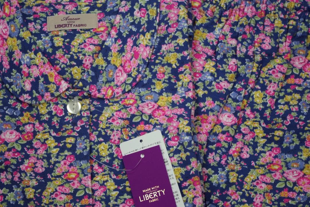 【新品】リバティ LIBERTY fabric　秋冬物パジャマ（Ｍ）ｂ16