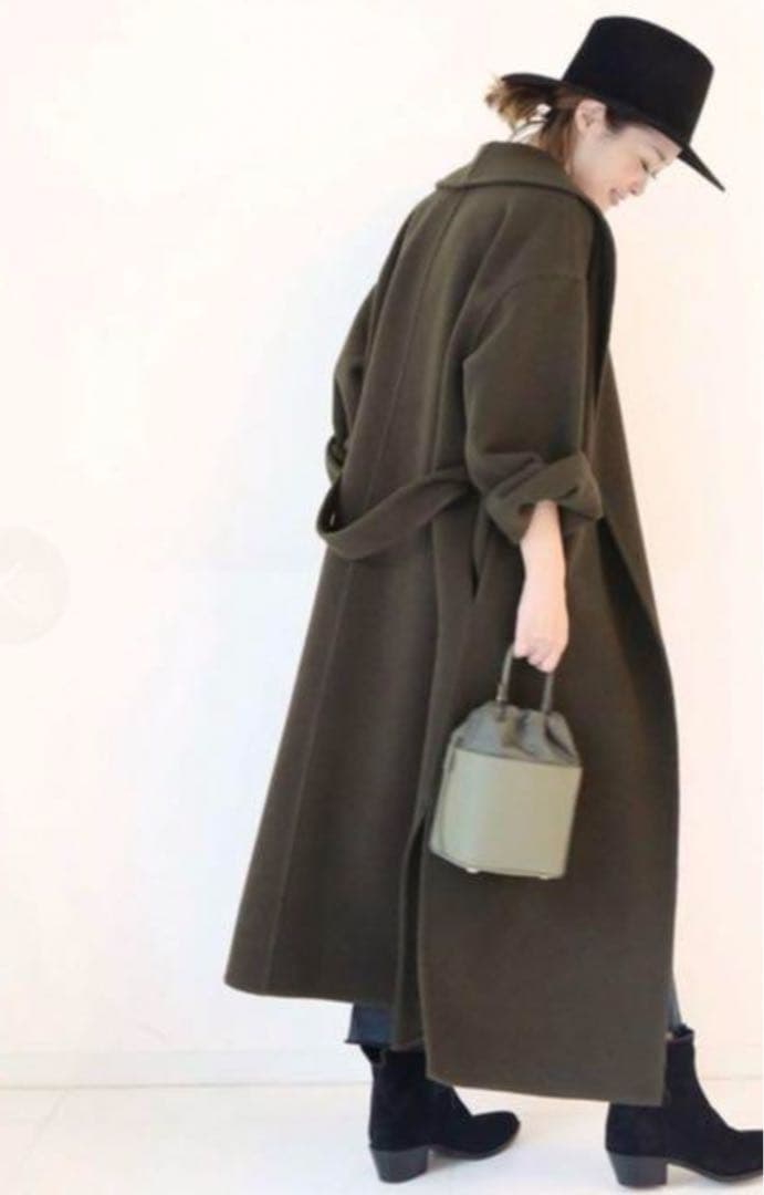 Deuxieme Classe ダブルフェイス ガウンコート