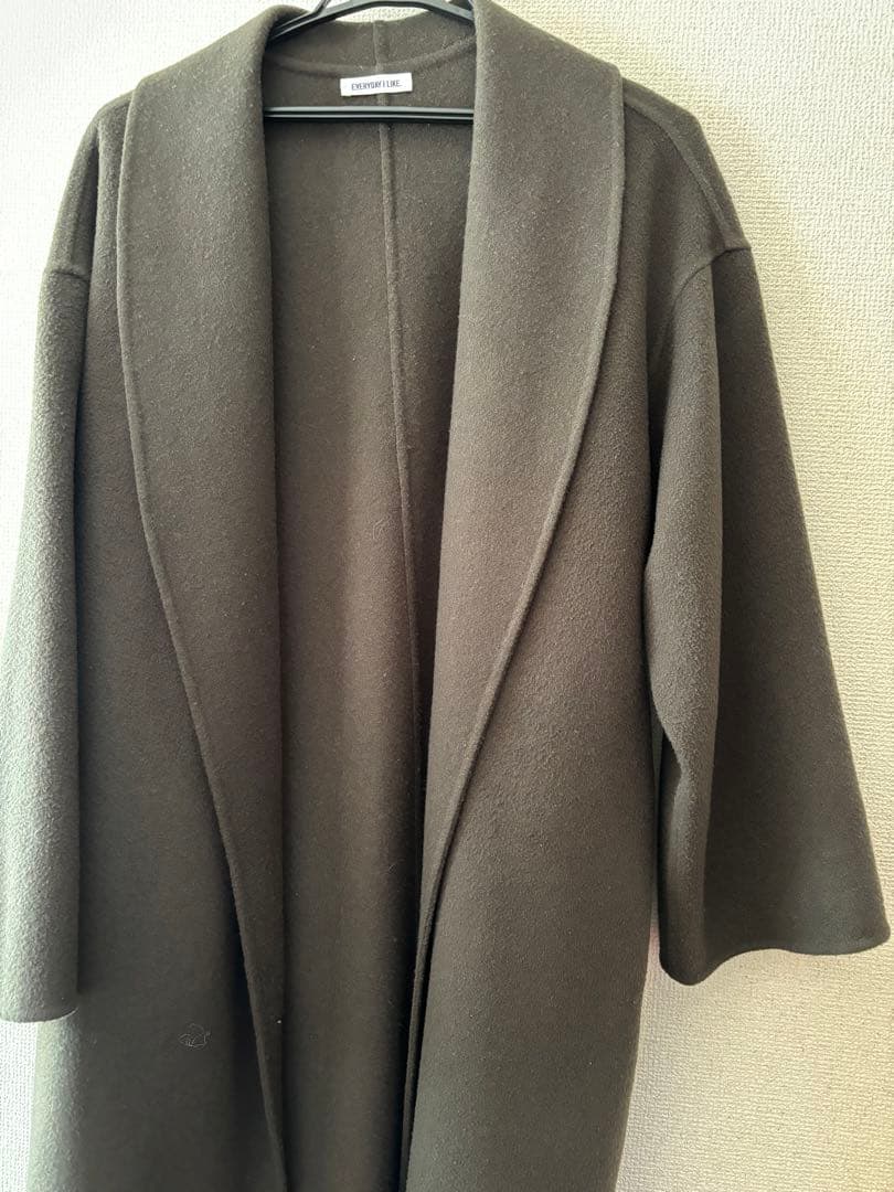 Deuxieme Classe ダブルフェイス ガウンコート