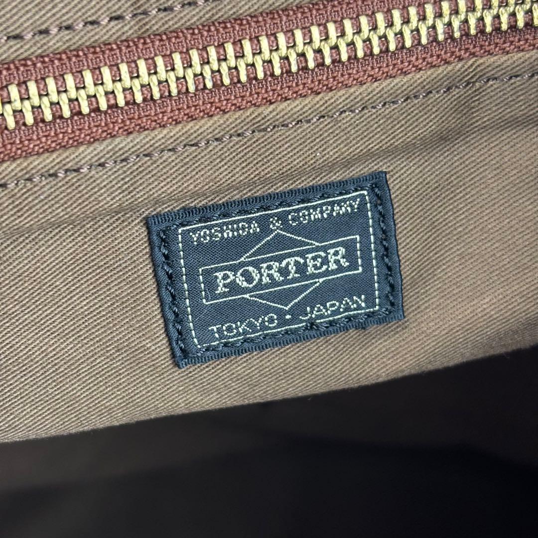 ✨希少✨ PORTER GRAB グラブ 2way トートバッグ ブラウン