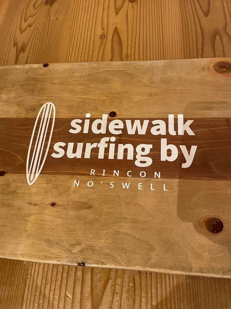 RINCON NO’SWELL 波を感じるスケートボード　180センチモデル
