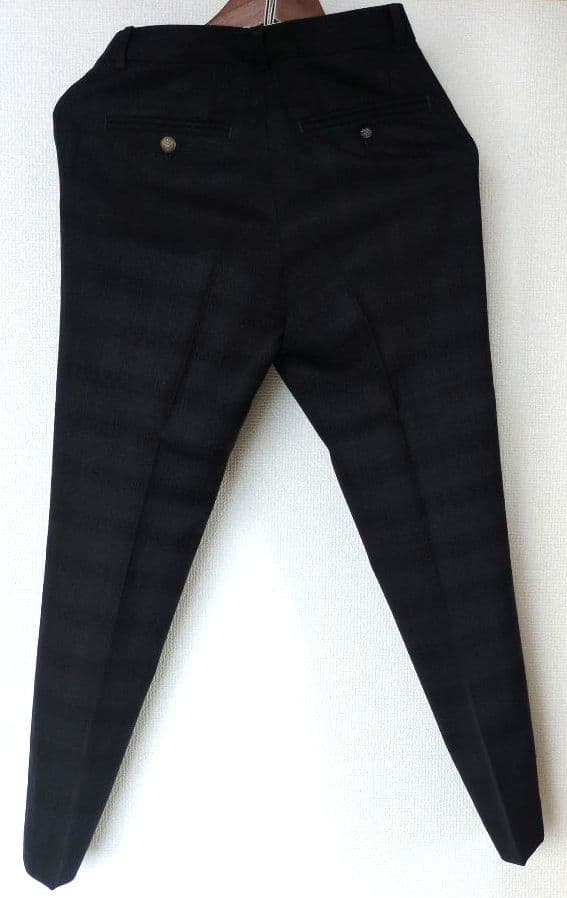 Paul Smithネイビー チェック柄 パンツスーツ サイズ38