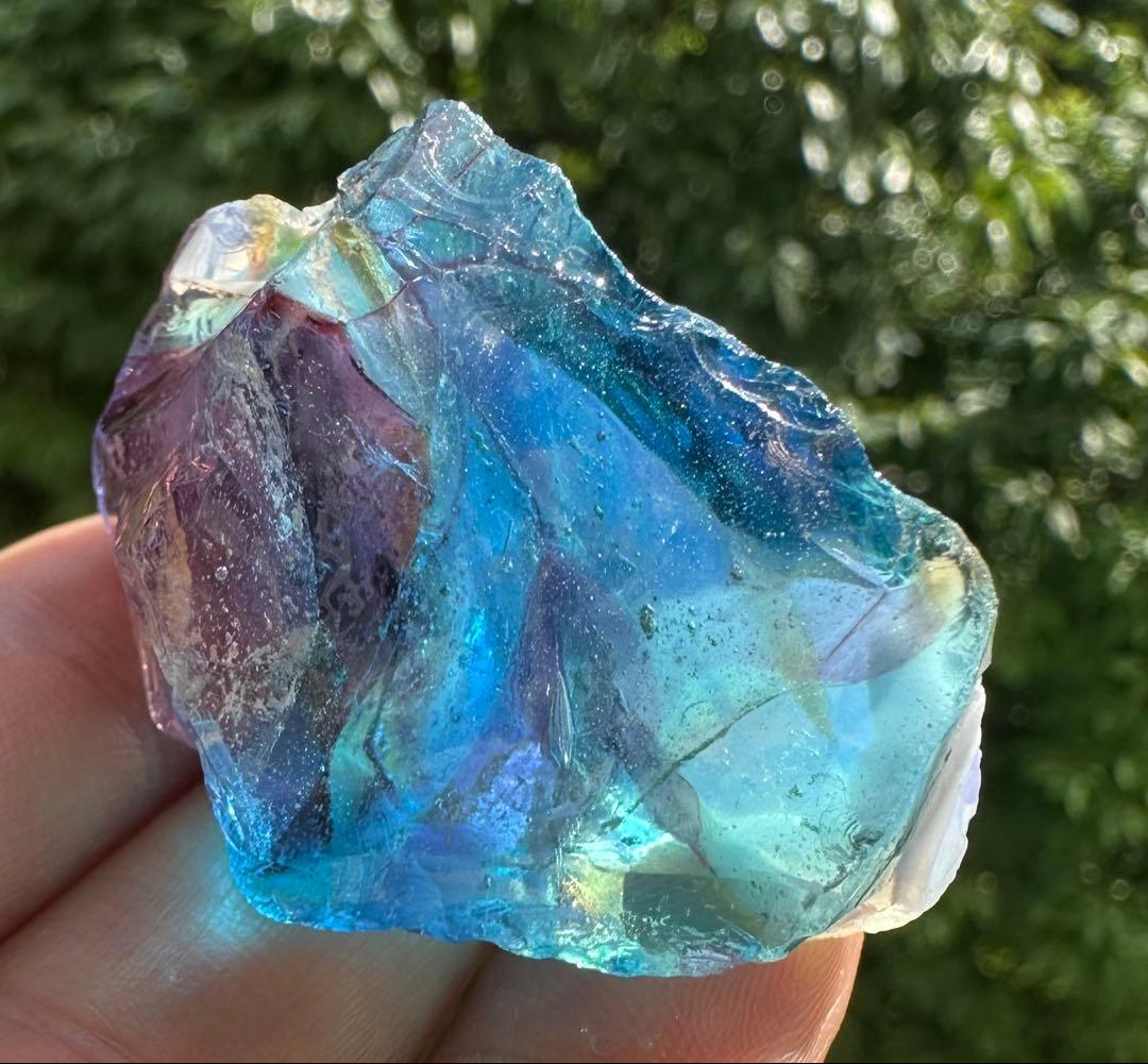 1点物シエラネバダ産アンダラクリスタル　マルチカラーレムリア ヒーリング瞑想