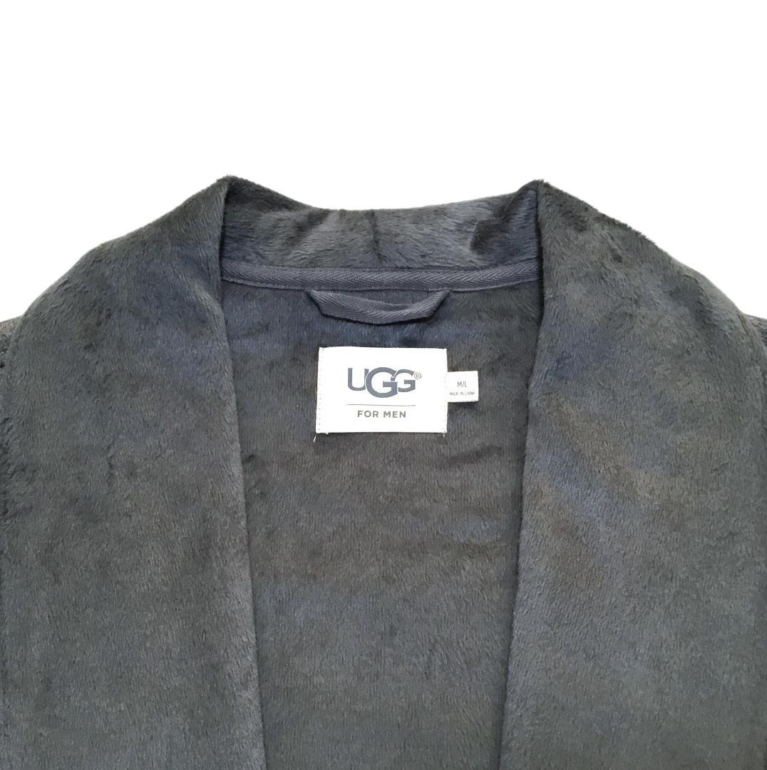 新品 UGG FOR MEN ガウンコート M/L 日本XL相当 霜降りグレー