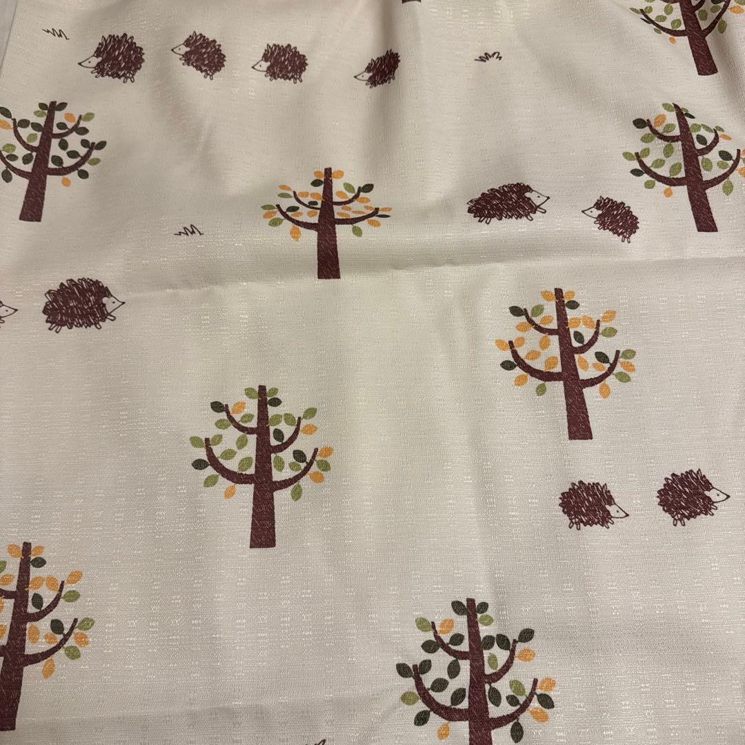 NITORI ニトリ カーテン×4 レースカーテン×4 ハリネズミカーテン