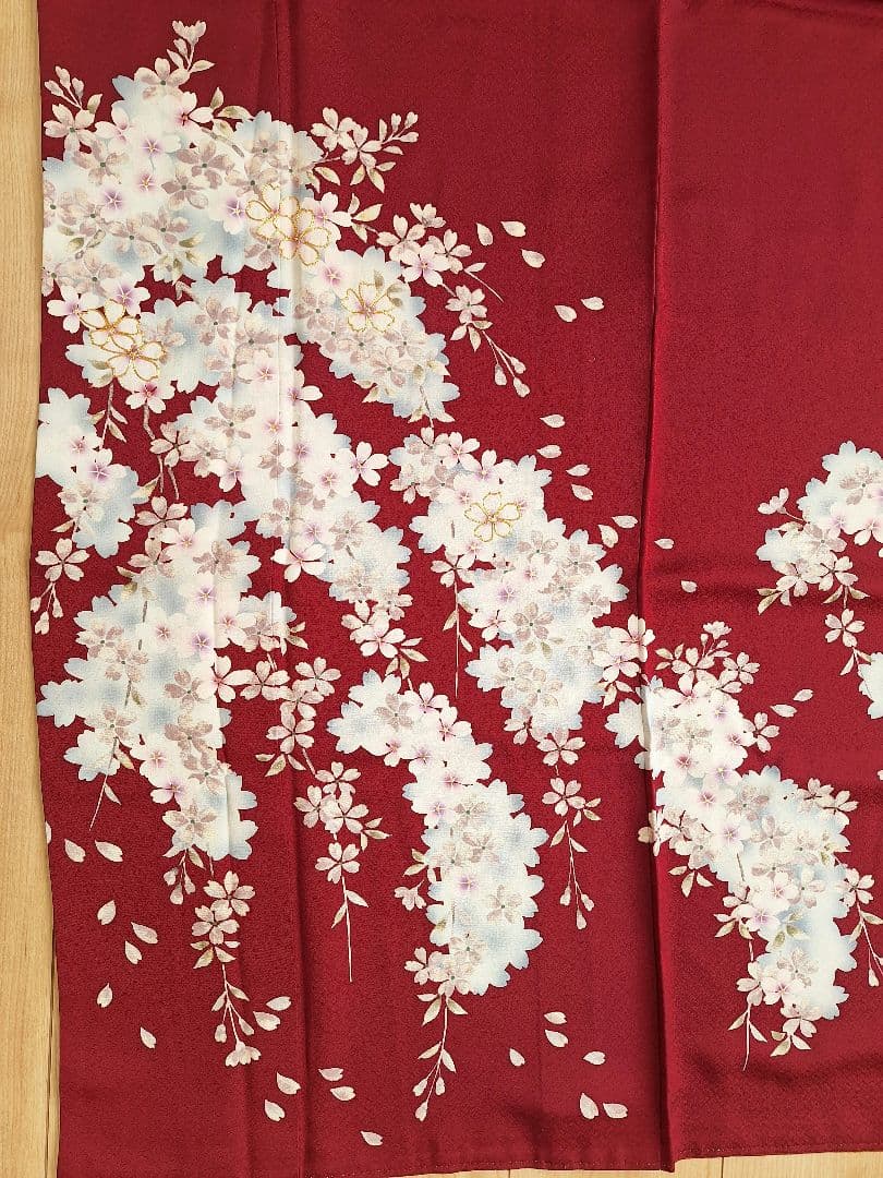 着物リメイクワンピース3703