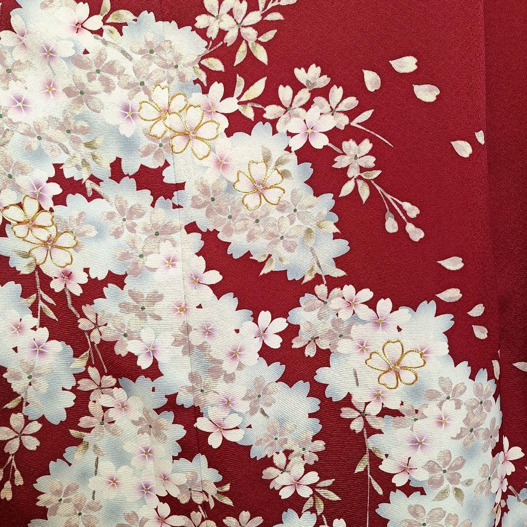 着物リメイクワンピース3703