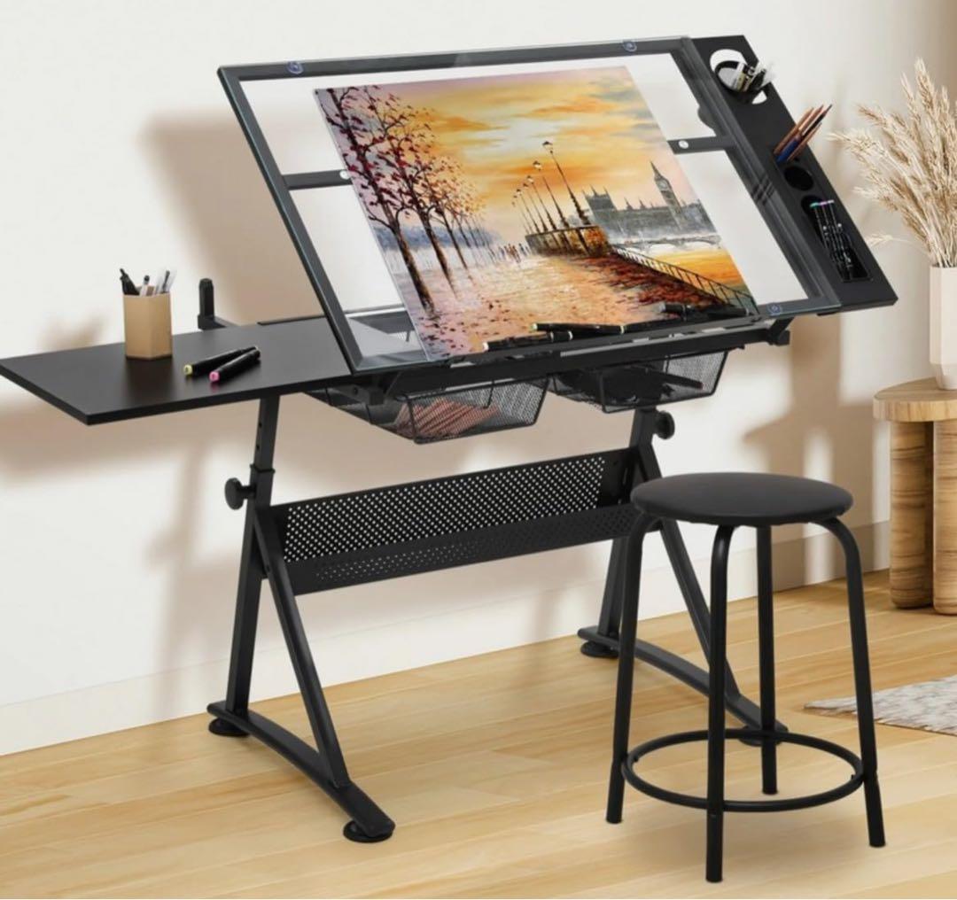 ▼製図、イラスト用デスク　未使用品