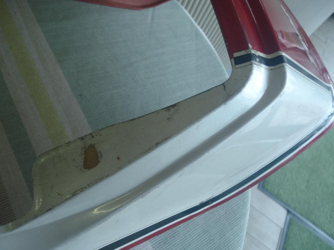 ホンダ　CBX400F　中古テールカウル　白赤　純正