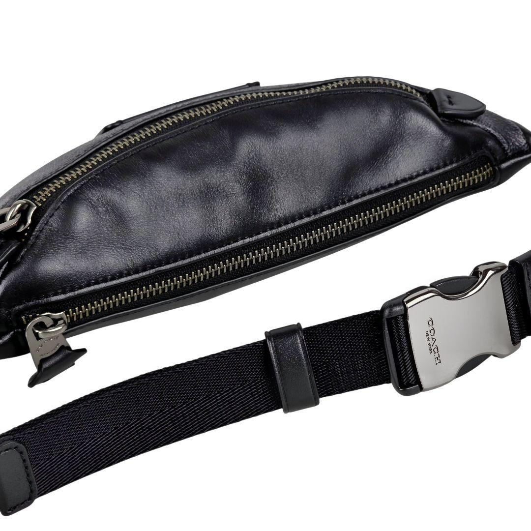 美品 コーチ COACH シグネチャー ウエストバッグ ボディバッグ