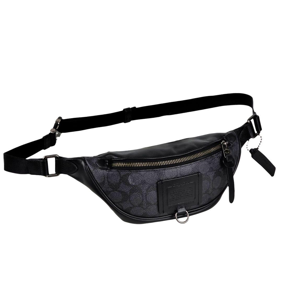 美品 コーチ COACH シグネチャー ウエストバッグ ボディバッグ