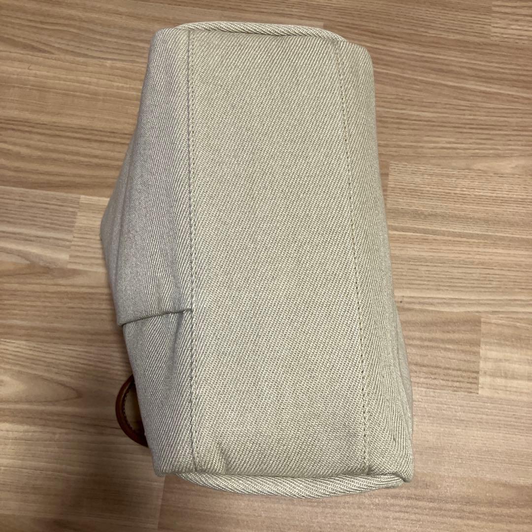 dan gentlen コウ　キャンバス レザートート