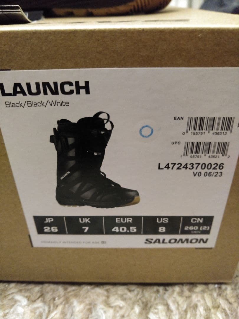 SALOMON LAUNCH スノーボードブーツ 26センチ