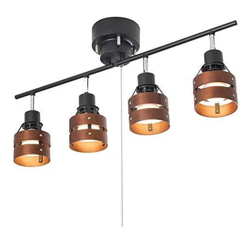 共同照明 シーリングライト 4灯 スポットライト LED対応 E26 北欧 (a