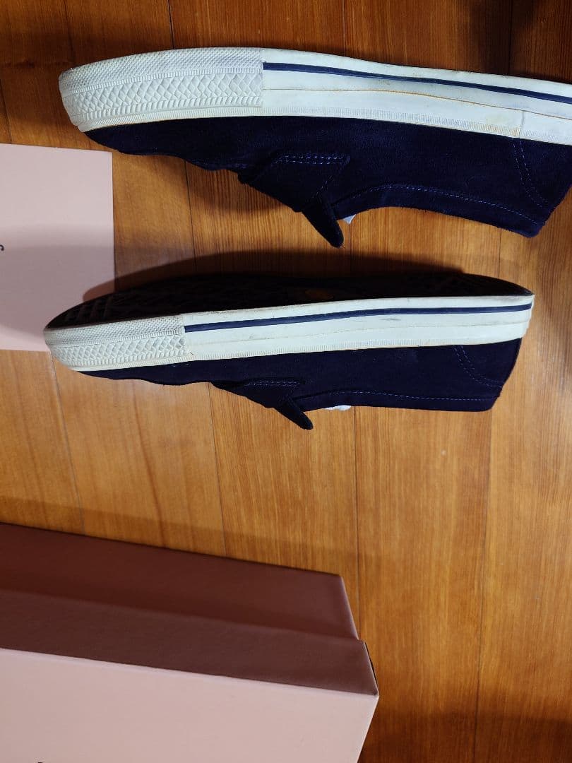 靴 Converse Addict ONESTAR LOAFER Navy 27.5