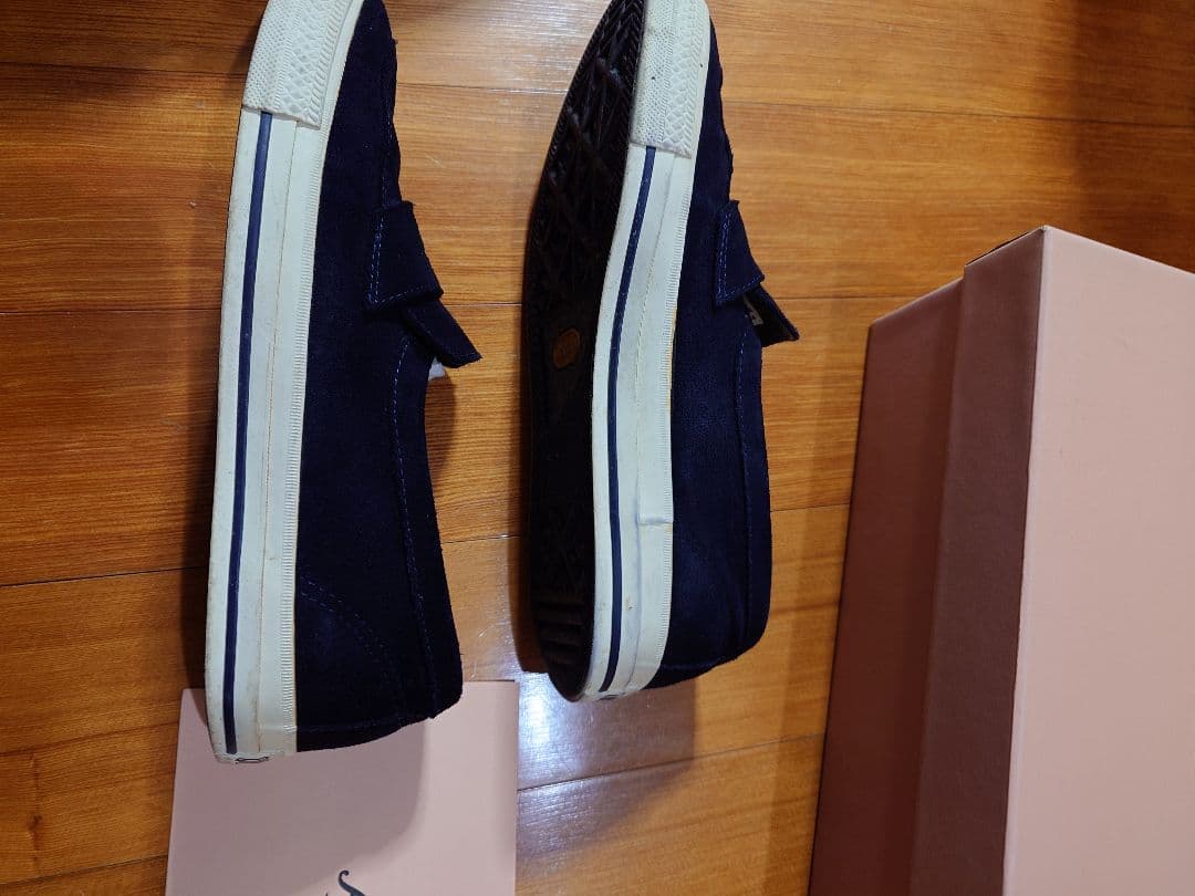 靴 Converse Addict ONESTAR LOAFER Navy 27.5