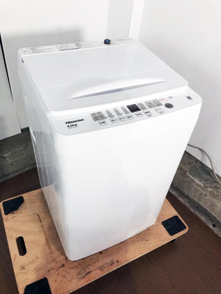 ★2024年製★Hisense 6㎏ 洗濯機【HW-K60J】FKK9
