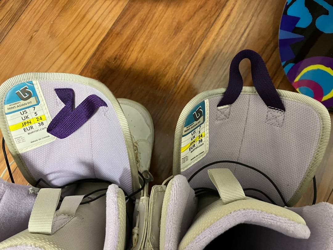 Burton スノーボード4点セット＋ワックスセット【レディース】