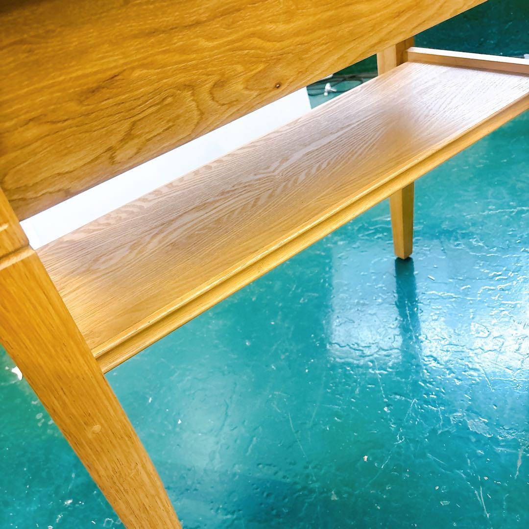 訳あり[送料込み】美容室 ドレッサー 片面 サロン 鏡台 木製