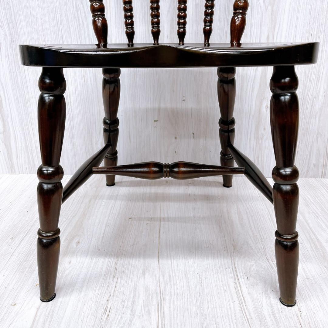 北海道民芸家具 ウィンザーチェア ダイニングチェア 椅子 いす イス②