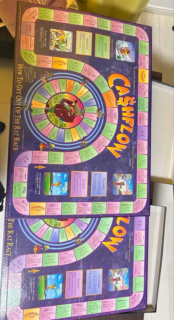 キャッシュフロー101日本語版2つとキャッシュフロー202の日本語版のセット